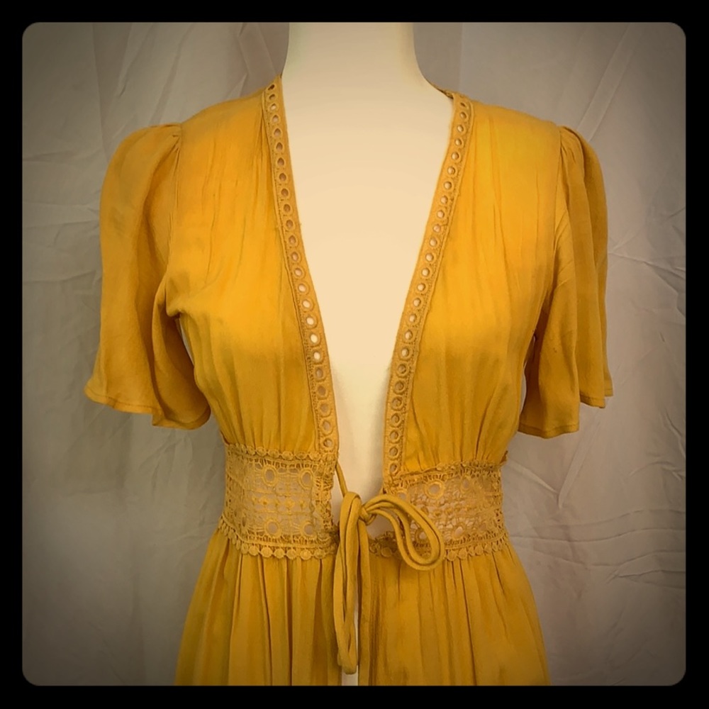 Yellow cover up